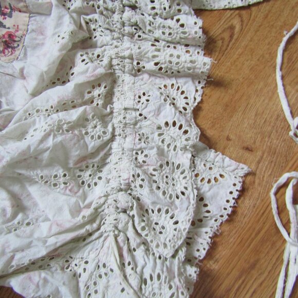 Magnolia Pearl Eyelet Telani Blouse Top o/s - Picture 7 of 9